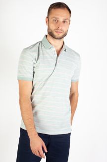Polo marškinėliai MCL 39576-MINT-MELANJ