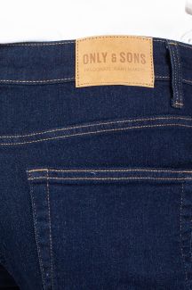 Džinsiniai šortai ONLY & SONS 22032925-Dark-Blue