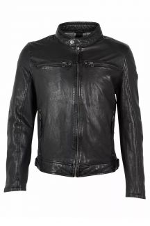 Odinė striukė GIPSY GMJenno-LASUV-BLACK