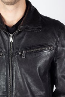 Odinė striukė MAURITIUS 1201-0846-black