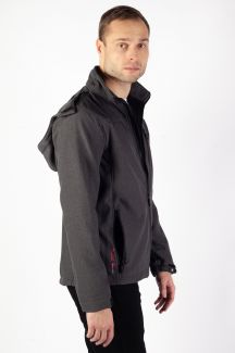 Striukė GEOGRAPHICAL NORWAY TEXSHELL-Dark-Grey