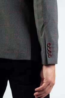 Švarkas FRAPPOLI 3672-PIERLOGI-SIYAH-BOR