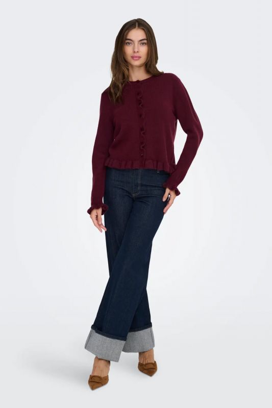 Striukė JACQUELINE DE YONG 15363485-Maroon-Banner