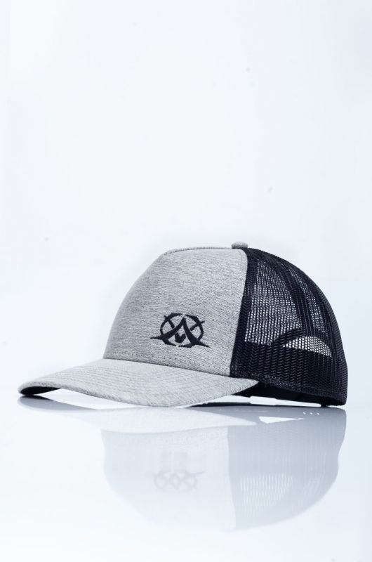 Kepurė X JEANS RAPPER-MELANGE-L-GREY