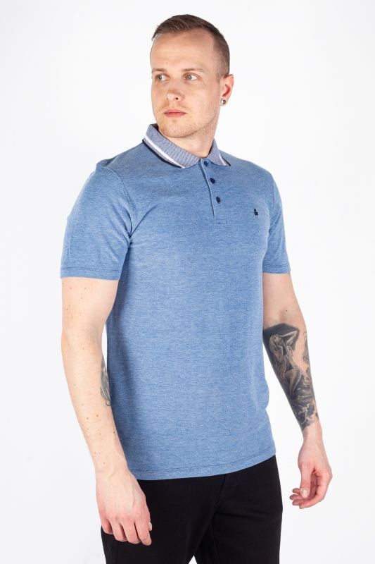 Polo marškinėliai JACK & JONES 12175007-Blue-Depths