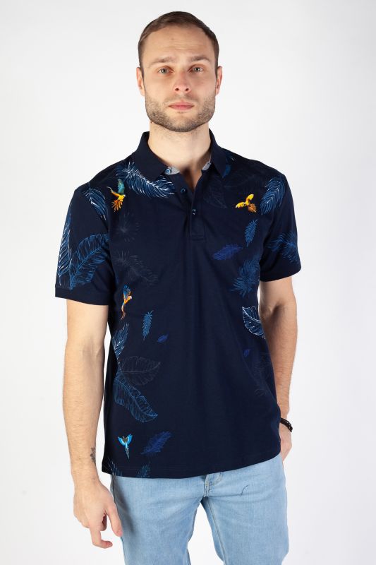 Polo marškinėliai MCL 39551-LACIVERT