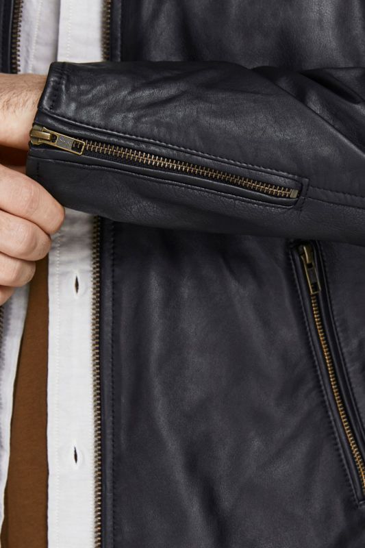 Odinė striukė JACK & JONES 12204667-Black