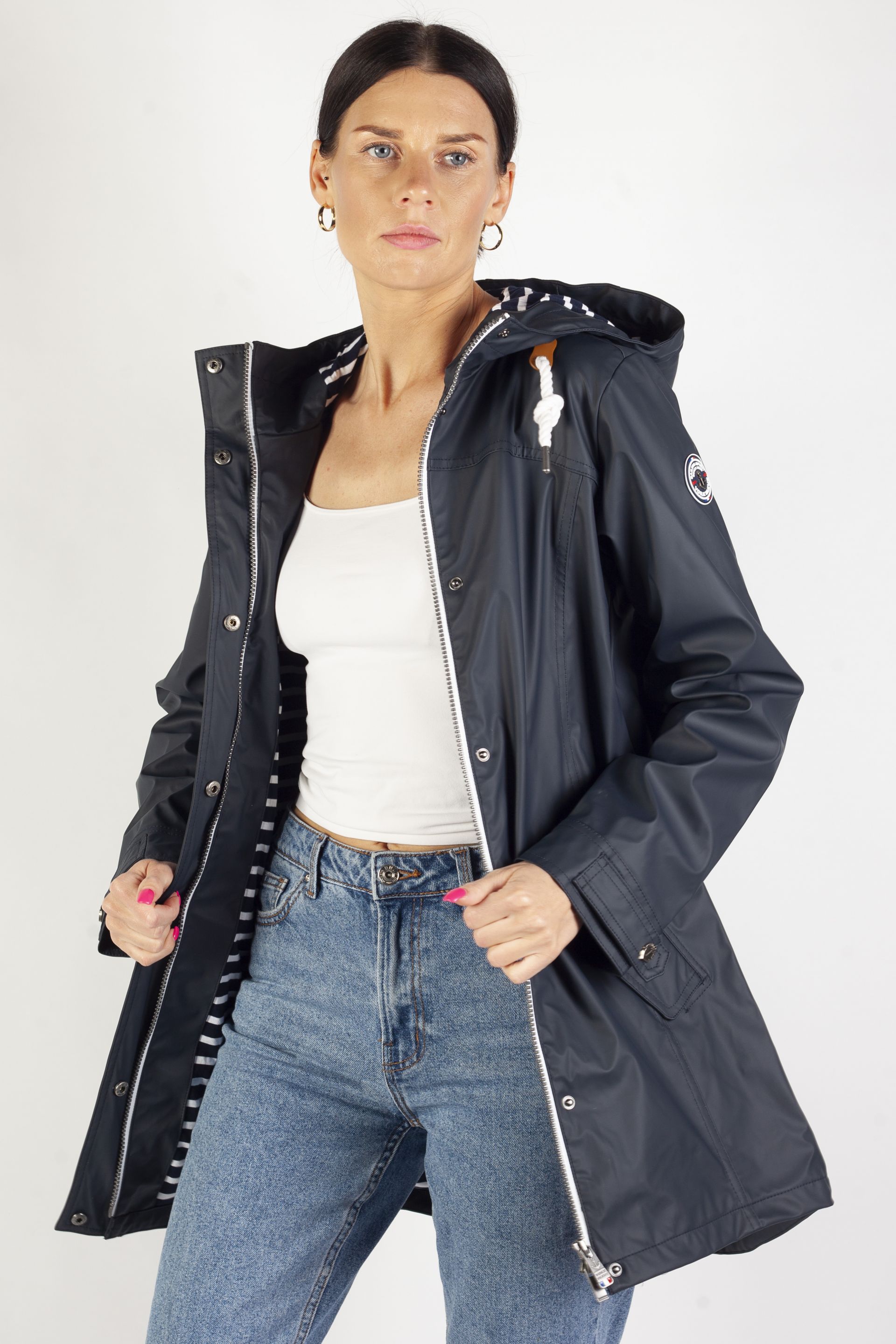 Lietusmētelis VOILE BLEUE BOREAL-NAVY