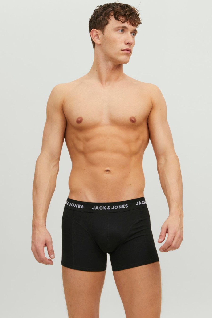 Bokseršorti JACK & JONES 12142342-Black-Black