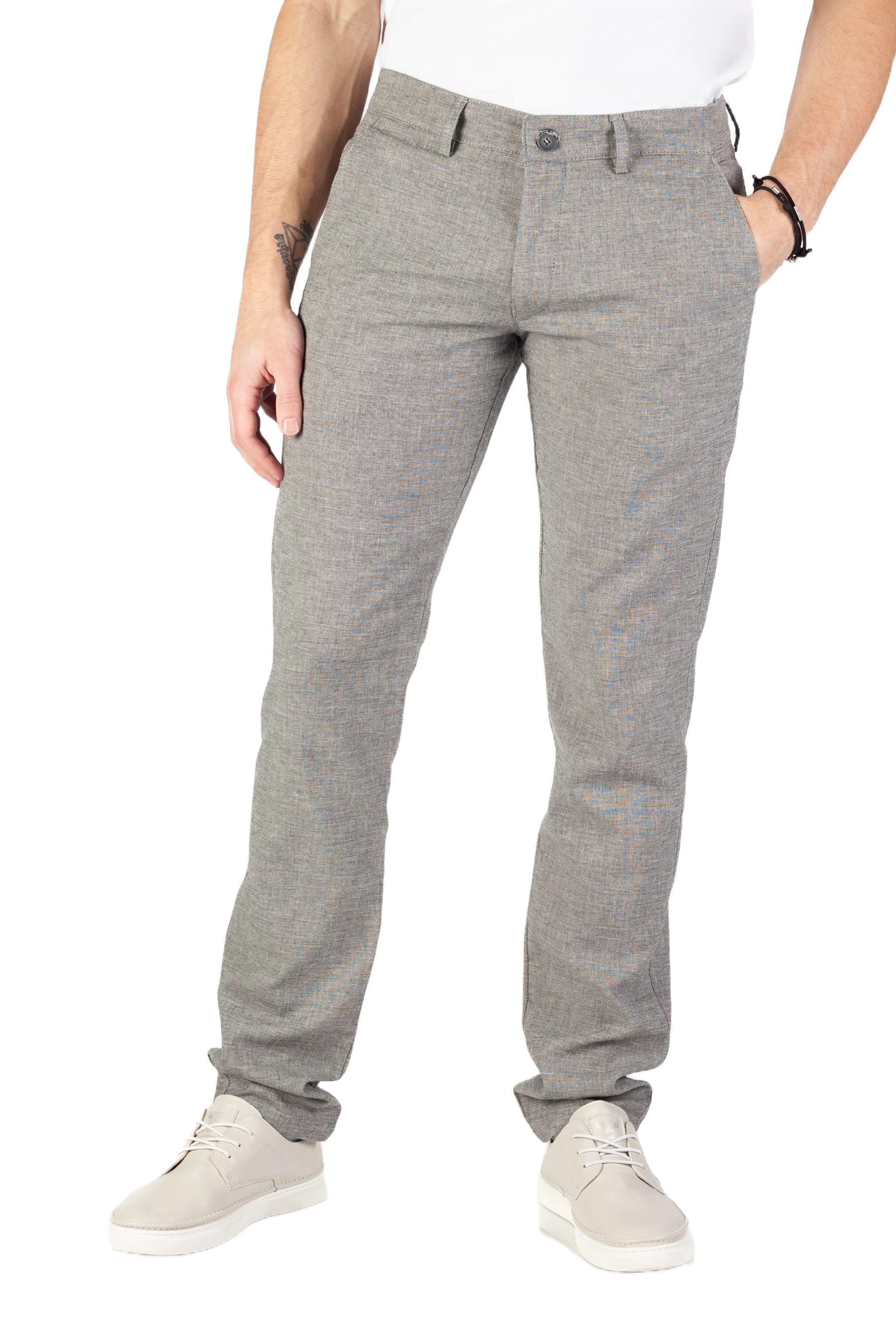 Klasiskās bikses BLK JEANS 8375-8900-101-201