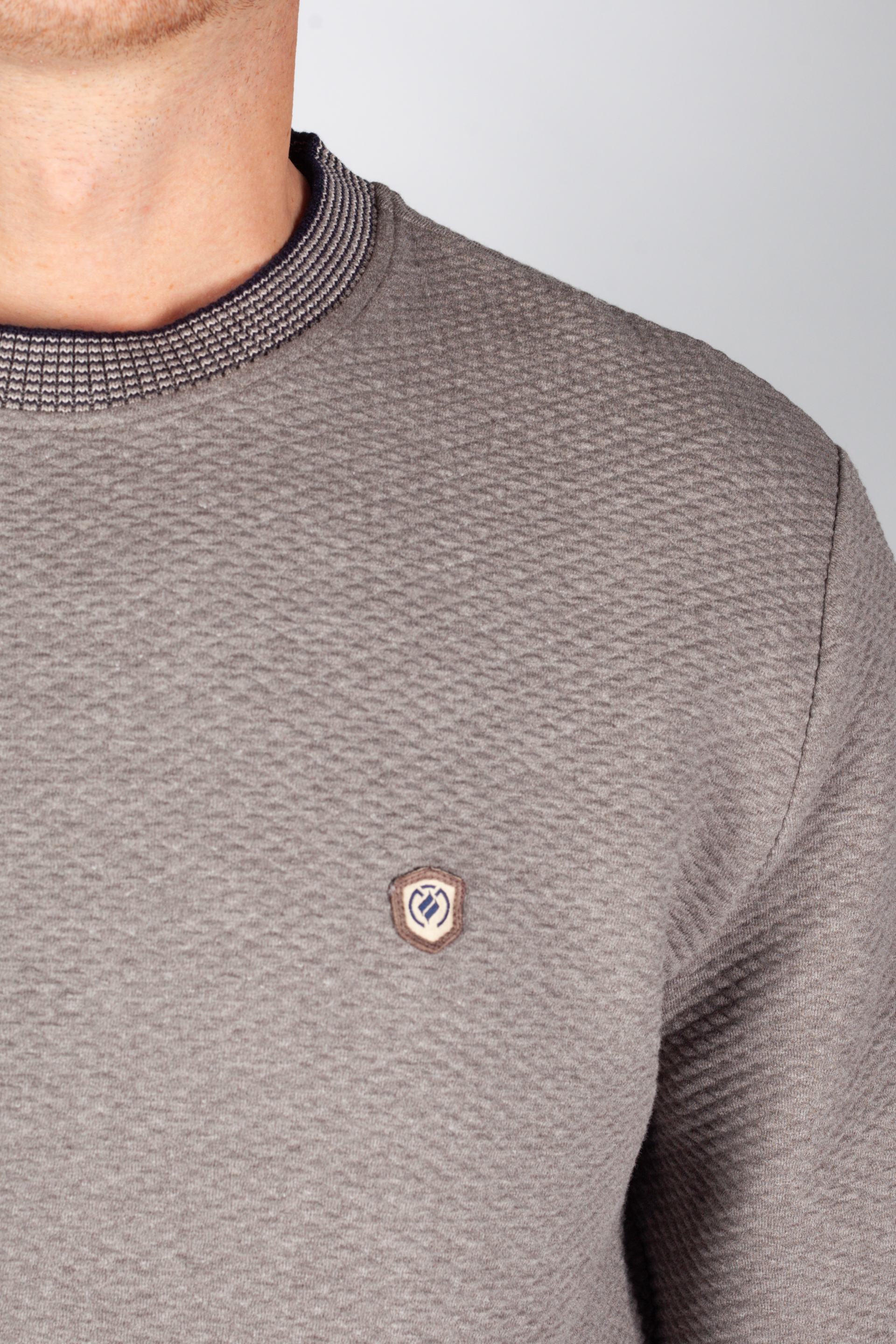 Džemperis MCL 36920-KAHVE-MELANJ