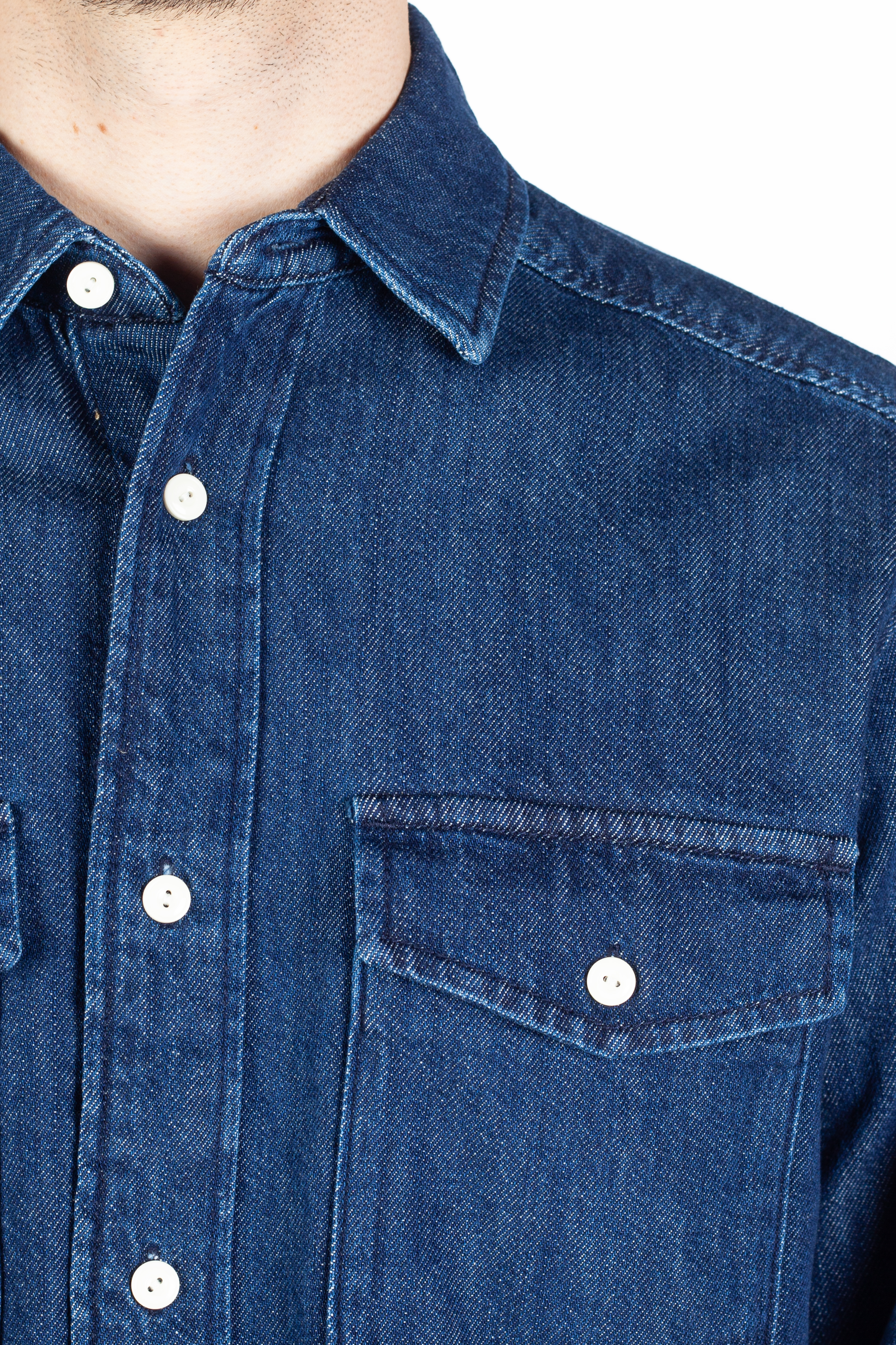 Džinsa krekls JACK & JONES 12275137-Dark-Denim