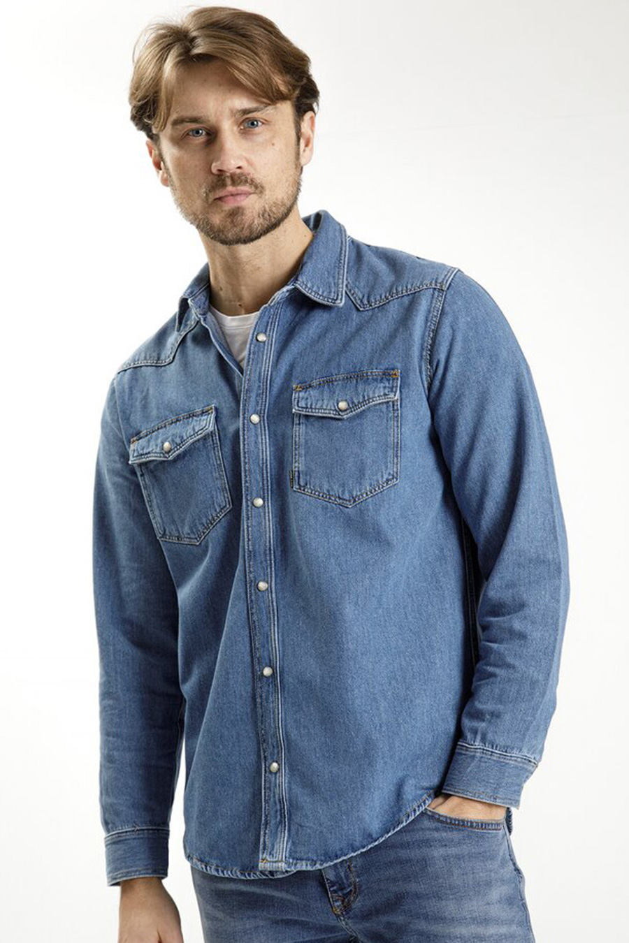 Džinsa krekls CROSS JEANS A222-007