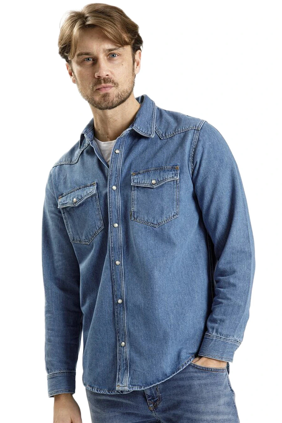 Džinsa krekls CROSS JEANS A222-007