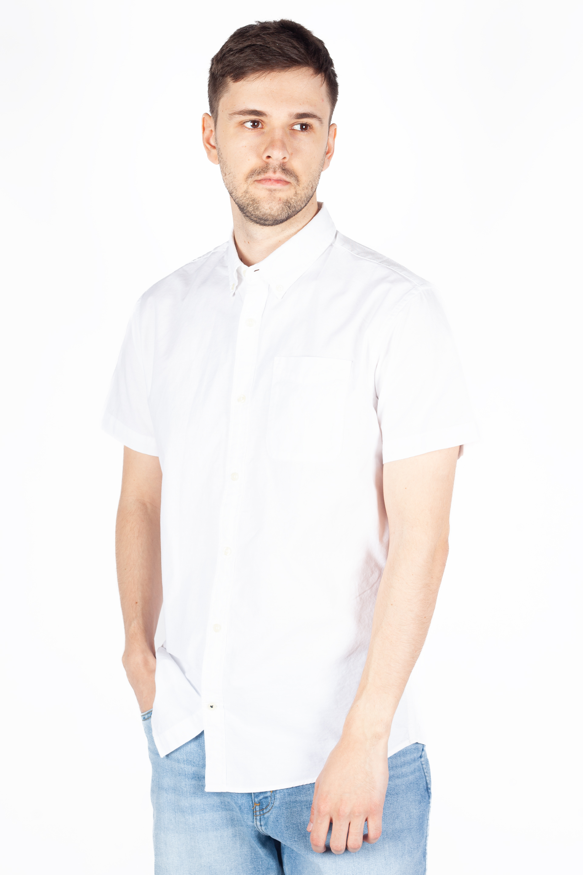 Krekls JACK & JONES 12194281-White