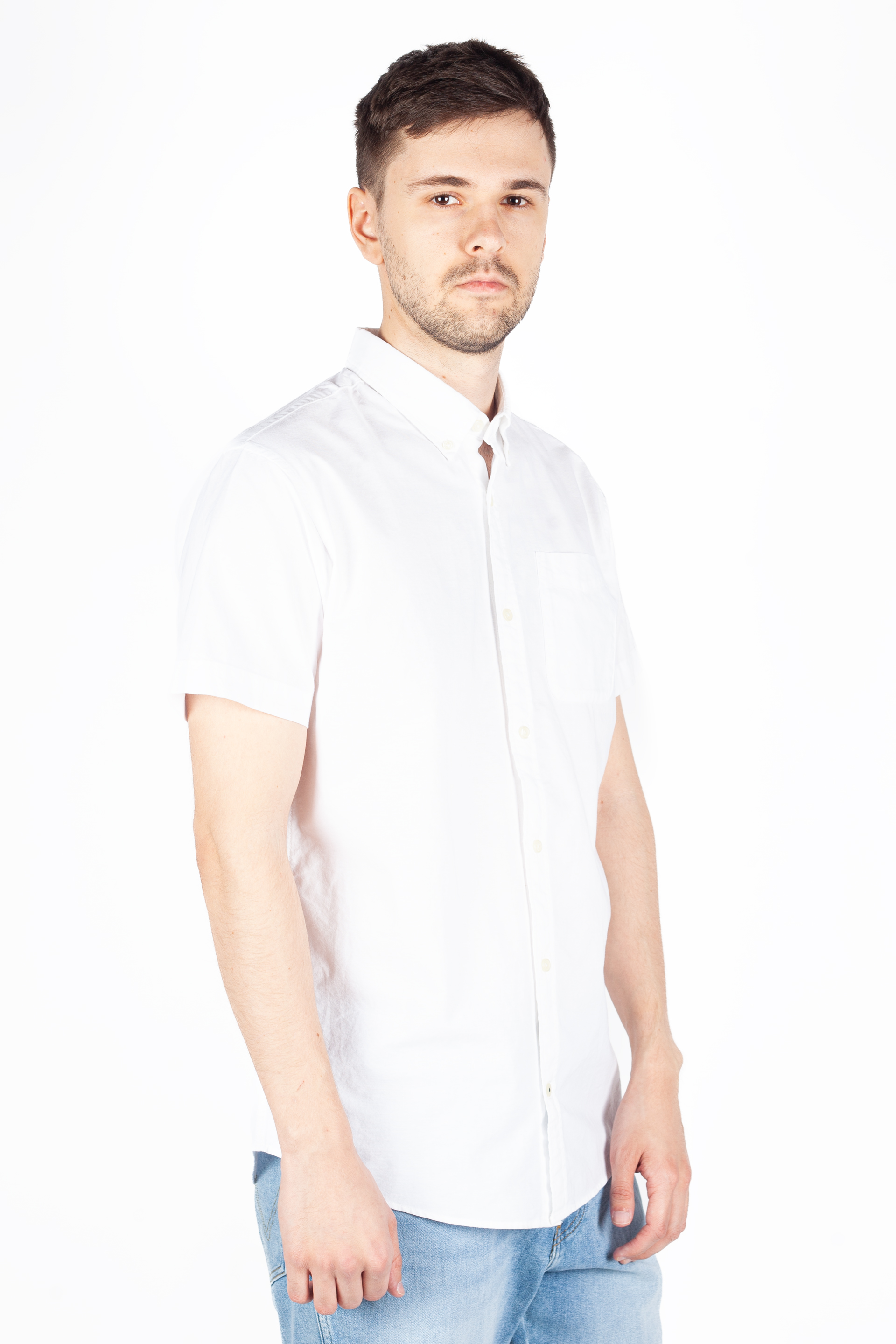 Krekls JACK & JONES 12194281-White