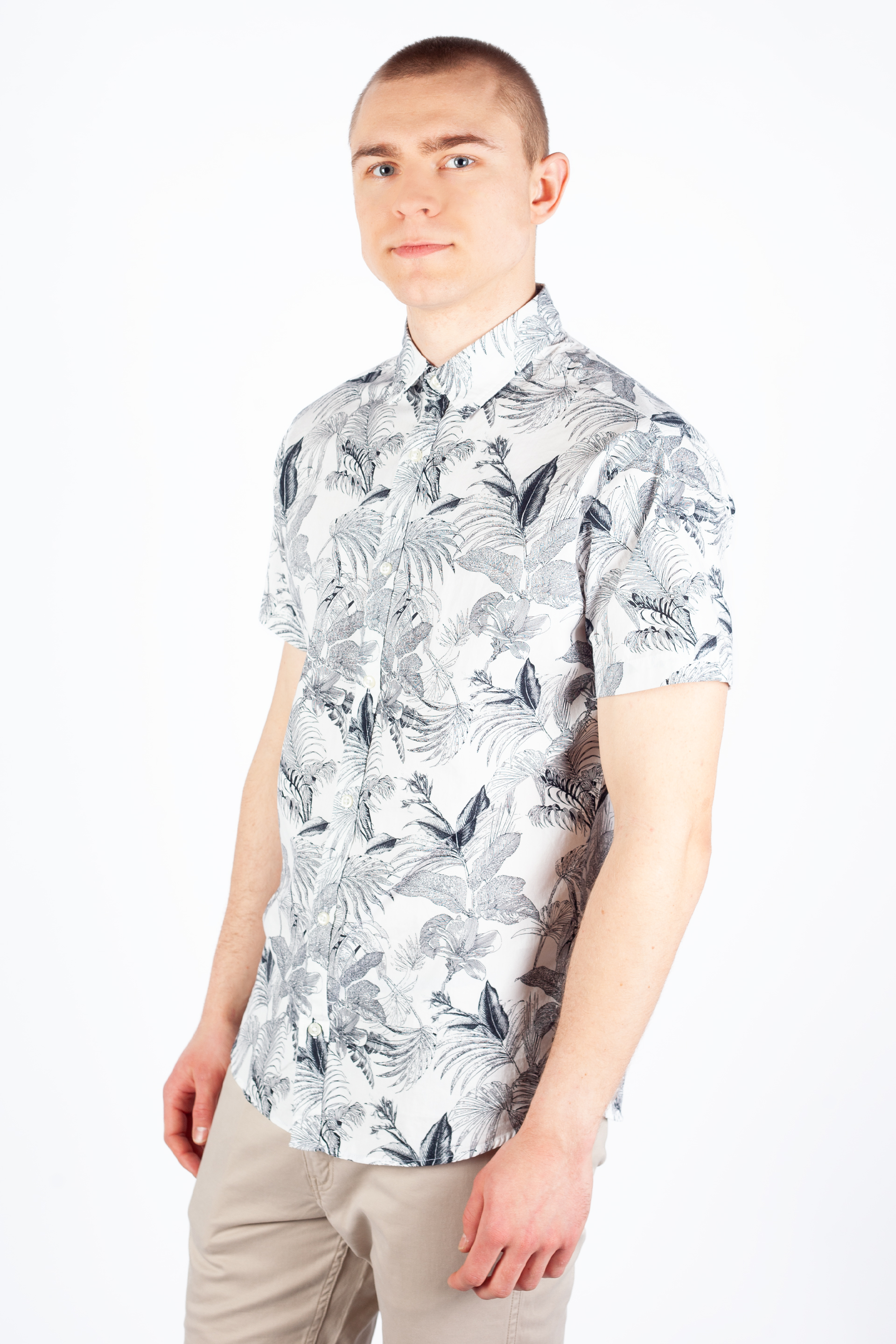 Krekls JACK & JONES 12248577-Asphalt