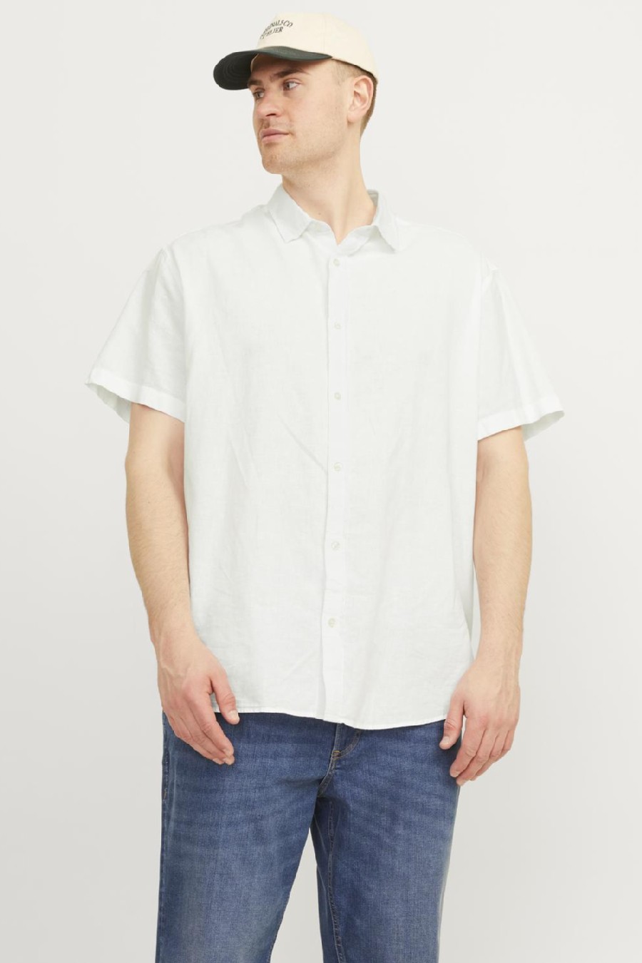 Lina krekls JACK & JONES 12253721-White