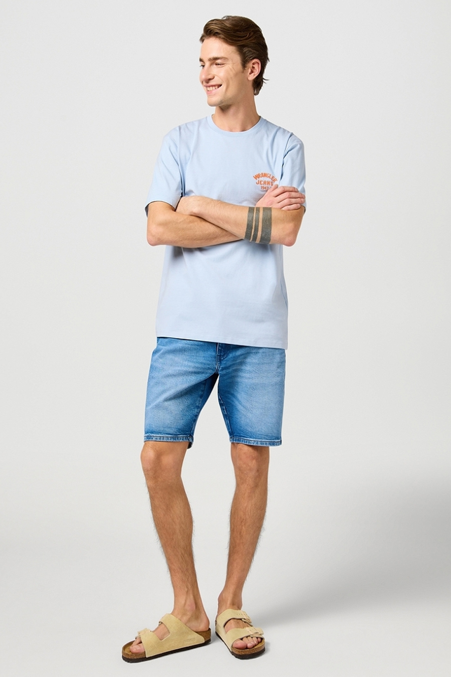 Džinsu šorti WRANGLER 112362505