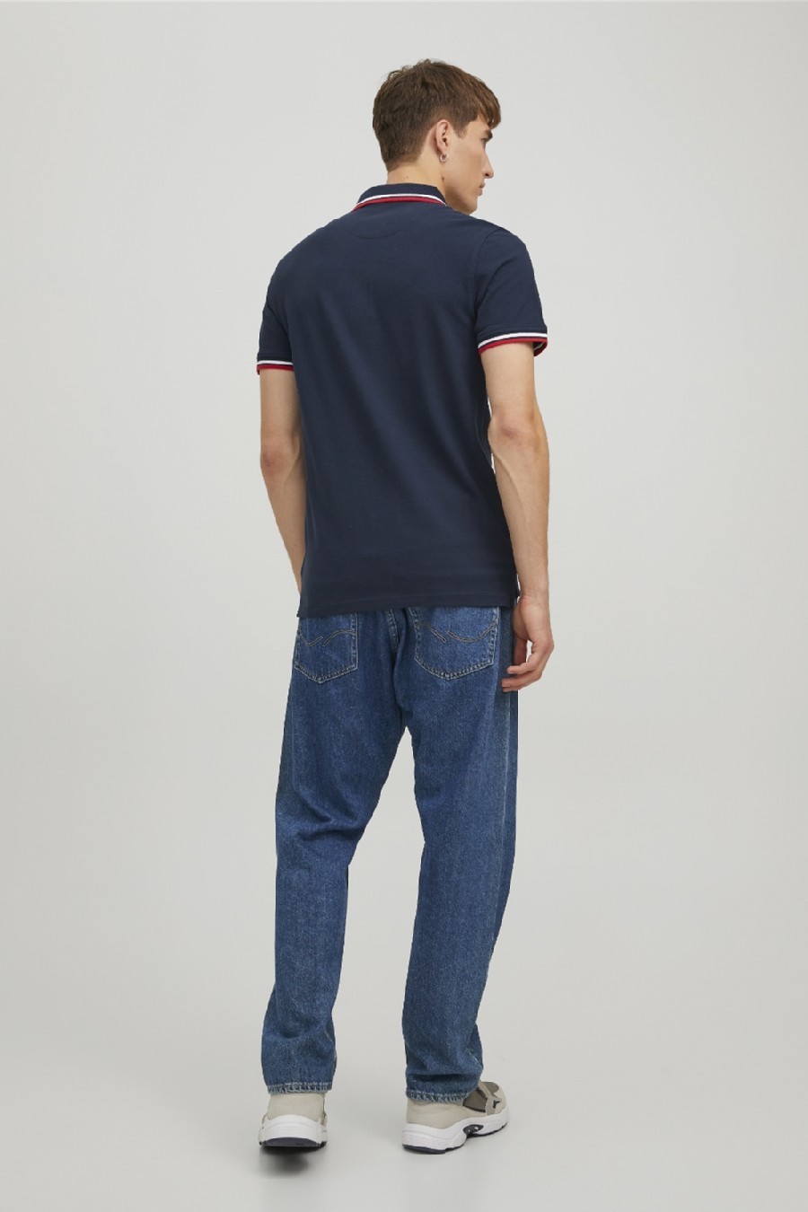Polo krekls JACK & JONES 12136668-Navy