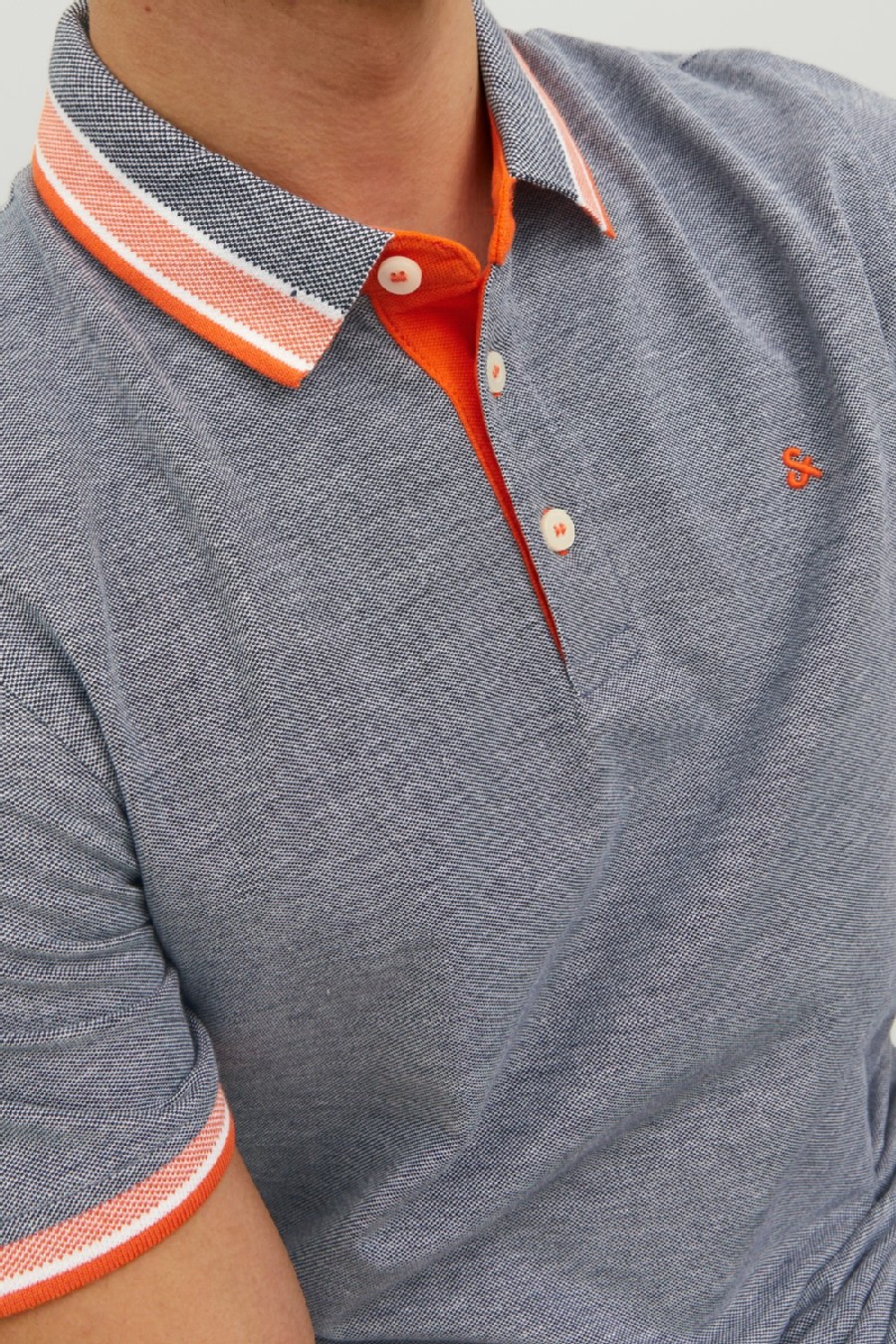 Polo krekls JACK & JONES 12136668-Navy-Blazer