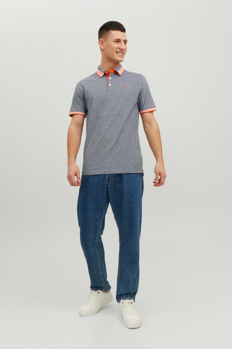 Polo krekls JACK & JONES 12136668-Navy-Blazer