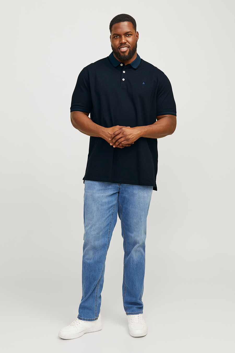 Polo krekls JACK & JONES 12143859-Dark-Navy