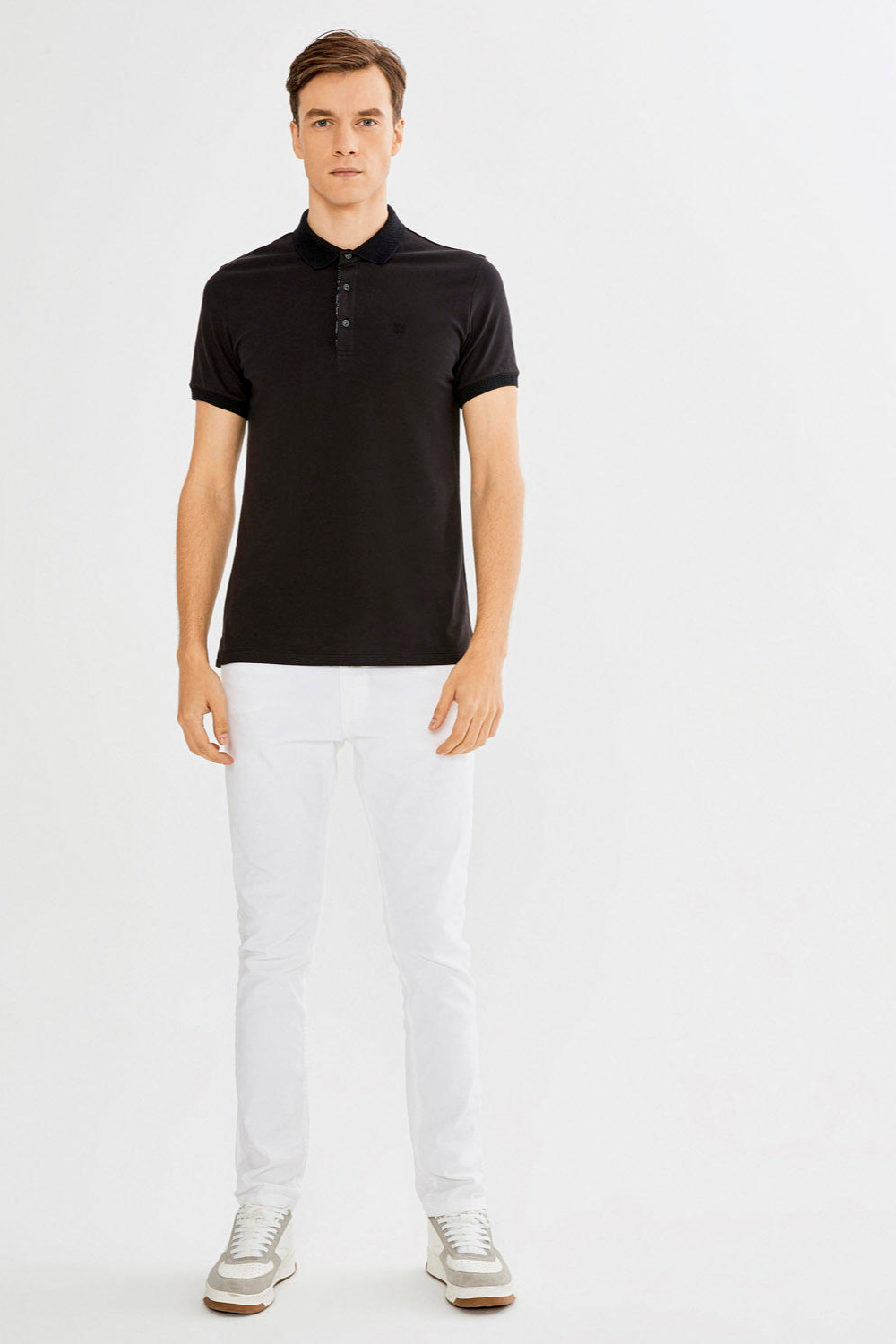 Polo krekls XINT 501365-SIYAH