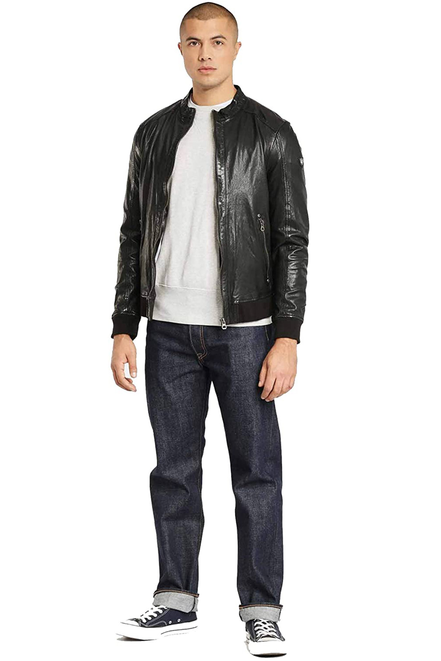 Ādas jaka GIPSY GBGrahan-S21NSLVV-blac