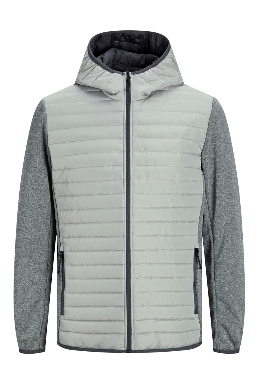 Vējjaka JACK & JONES 12182242-Ghost-Gray