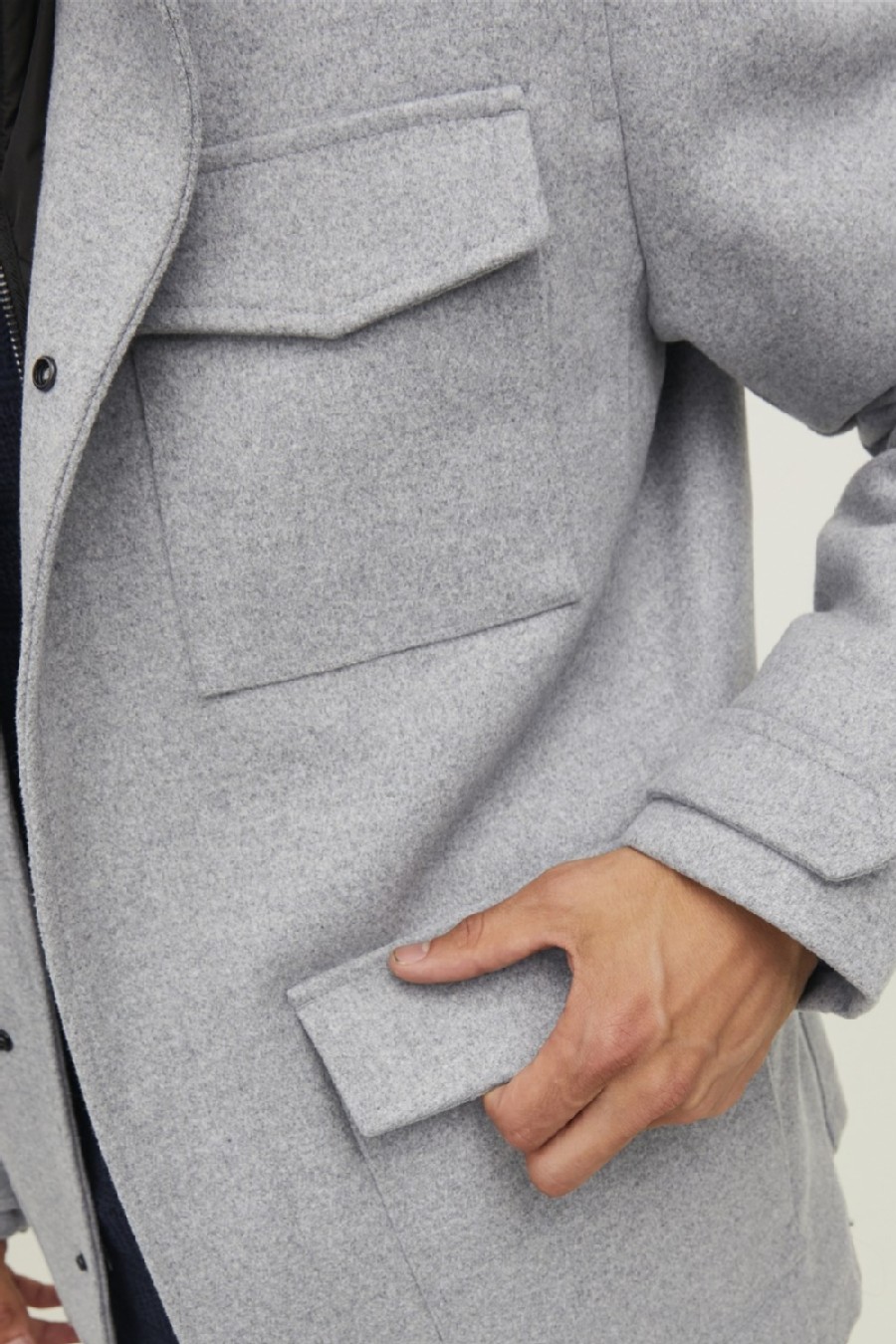 Jaka JACK & JONES 12214003-LG-Melange