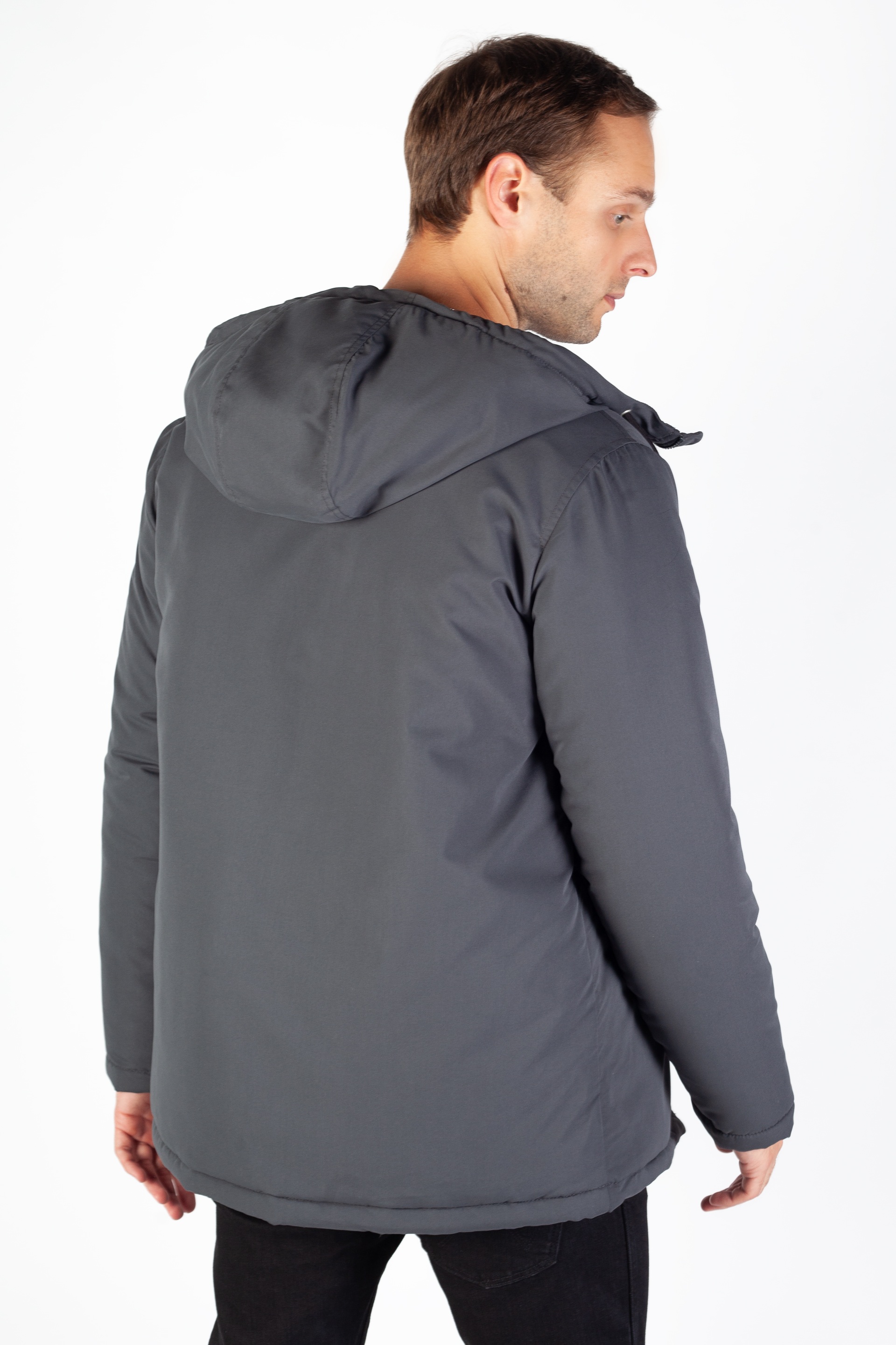 Ziemas jaka JACK & JONES 12236010-Asphalt