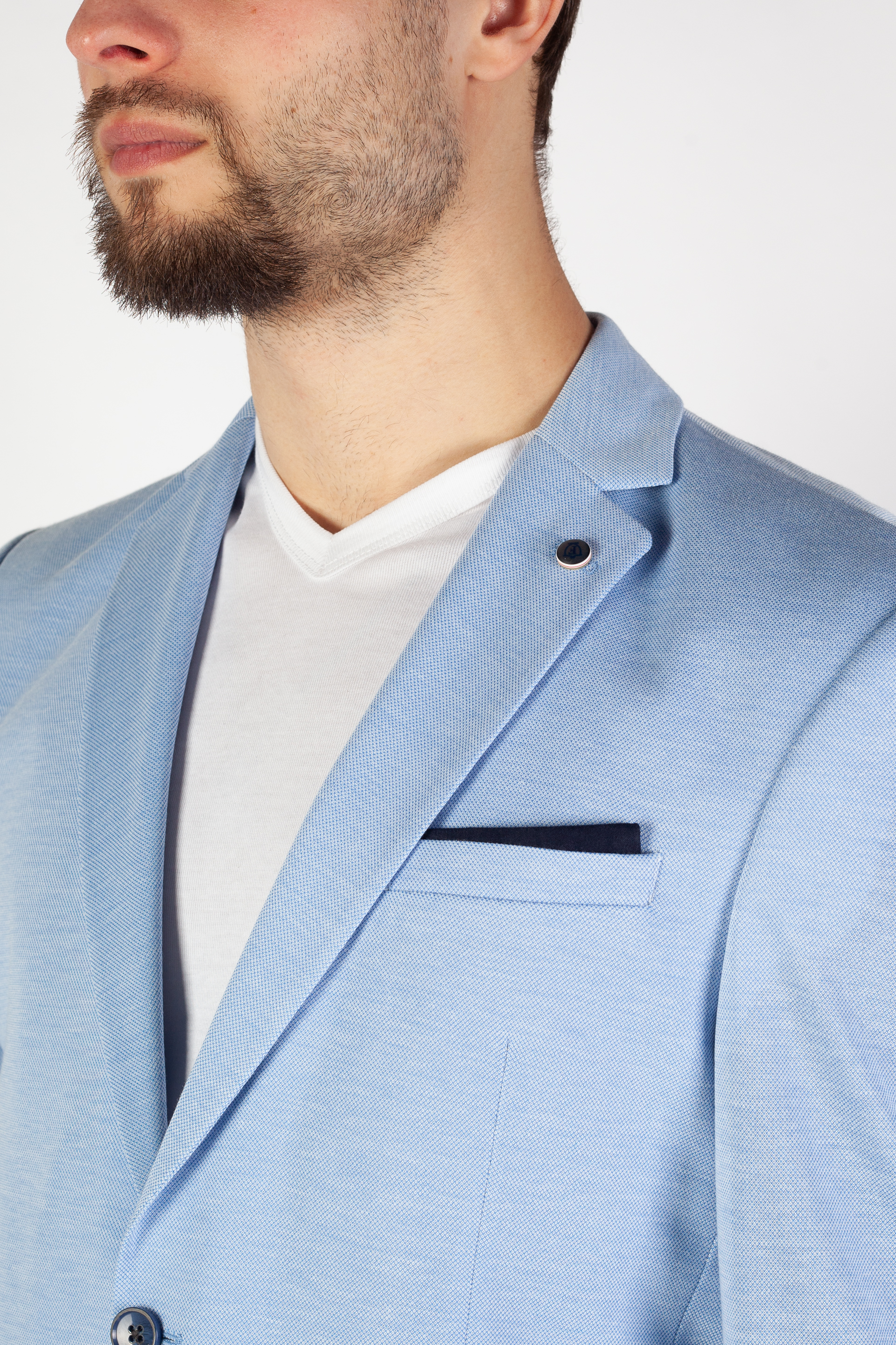 Žakete FRAPPOLI 3860-MANVES-BUZ-MAVI