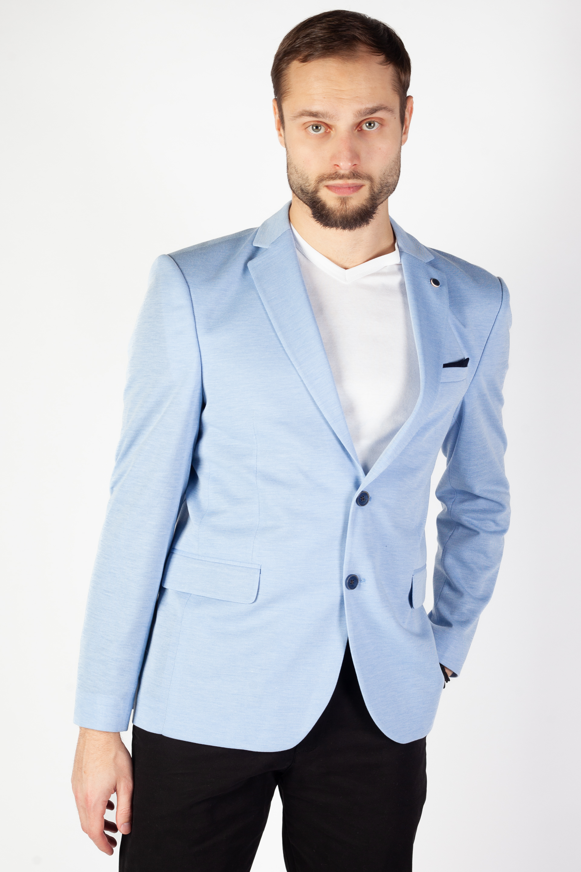 Žakete FRAPPOLI 3860-MANVES-BUZ-MAVI