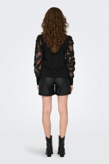 Sporta džemperis JACQUELINE DE YONG 15220558-Black