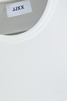 T-krekls ar garām rokām JJXX 12200404-Bright-White