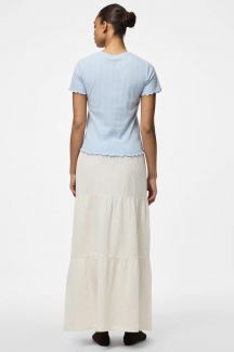 T-krekls PIECES 17152053-Cashmere-Blue