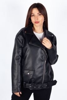 Ādas jaka JACQUELINE DE YONG 15322525-Black