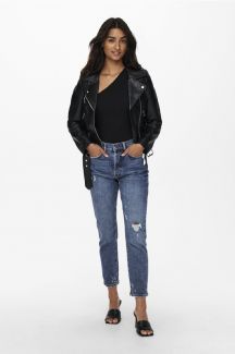 Ādas jaka ONLY 15232135-Black