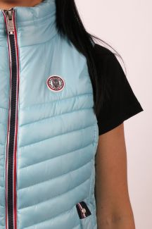 Veste VOILE BLEUE ARETHA-SPLASH-BLUE