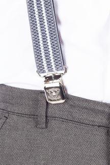 Bikšturis X JEANS DYK40-008-MIX-LTGR-WHITE