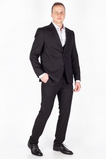 Klasiskās bikses FRAPPOLI 6211-VENUS-SIYAH-PANTS