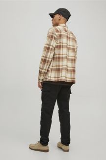 Kargo bikses JACK & JONES 12216664-Black-SOLID