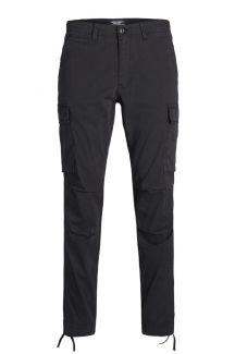 Kargo bikses JACK & JONES 12216664-Black-SOLID