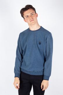 Džemperis MCL 27643-INDIGO-MELANJ