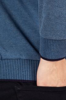 Džemperis MCL 27643-INDIGO-MELANJ