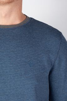 Džemperis MCL 36829-INDIGOMELANJ