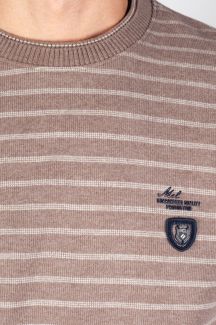 Džemperis MCL 39681-KAHVE-MELANJ