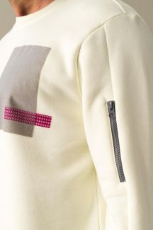 Sporta džemperis XINT 300285-EKRU