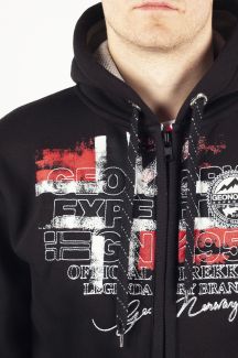 Sporta jaka GEOGRAPHICAL NORWAY GUTTA-BLACK